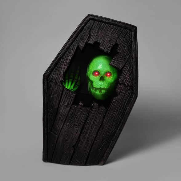 Animated Dug Up Coffin Halloween Decorative Prop - Hyde & EEK! Boutique™ | Target
