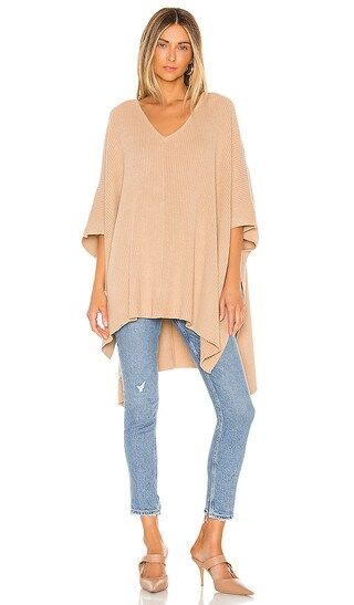 Lovers + Friends Weekend Breeze Poncho in Nude from Revolve.com | Revolve Clothing (Global)