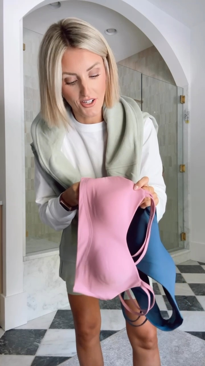 The comfiest bras! I have these in several colors! 

Loverly Grey, lululemon, wireless bras 

#LTKActive #LTKSeasonal #LTKStyleTip