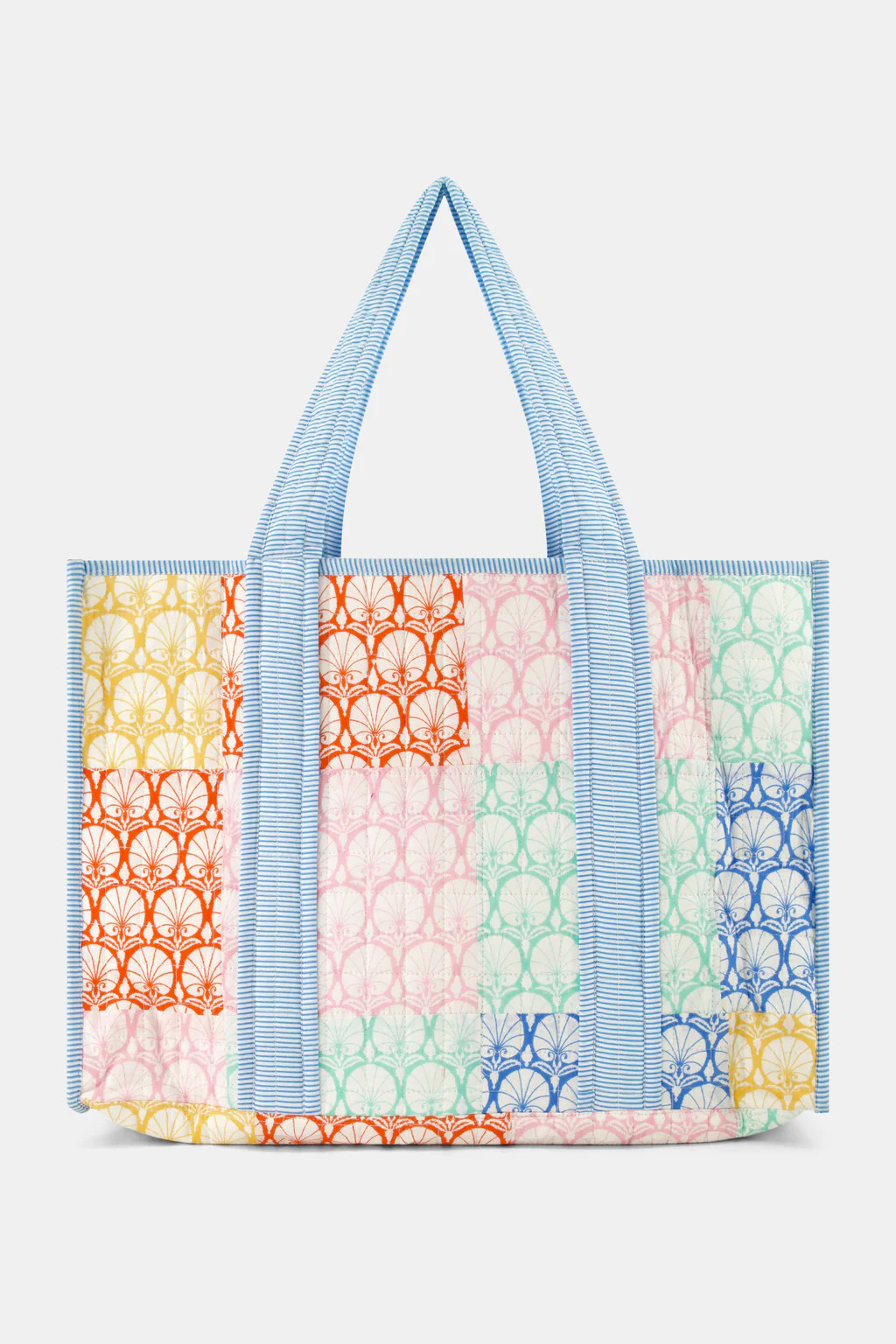 Fan Geo Quilted Tote | Roller Rabbit