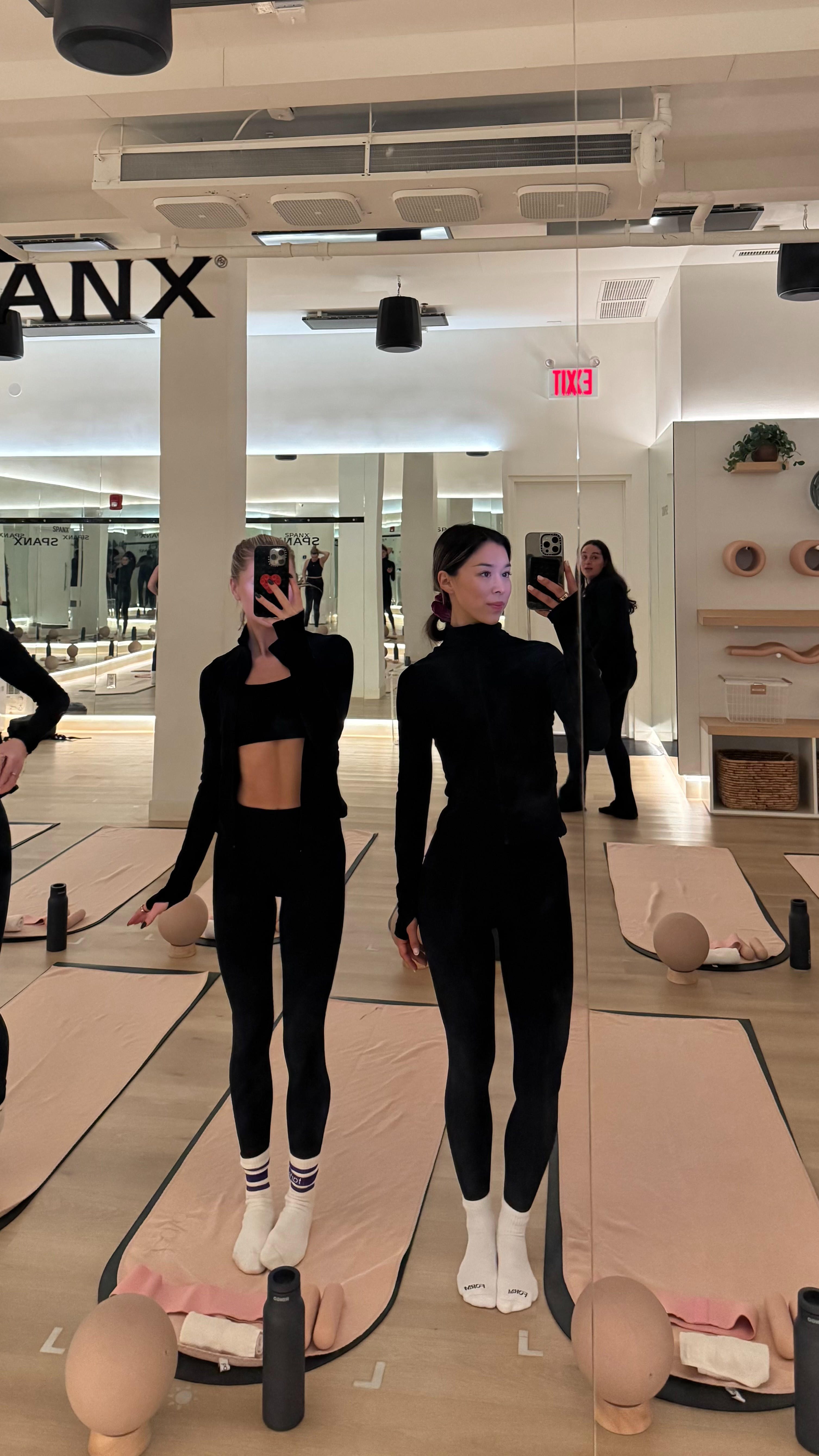 Twinning in new active wear from Spanx 

 #LTKStyleTip #LTKFitness