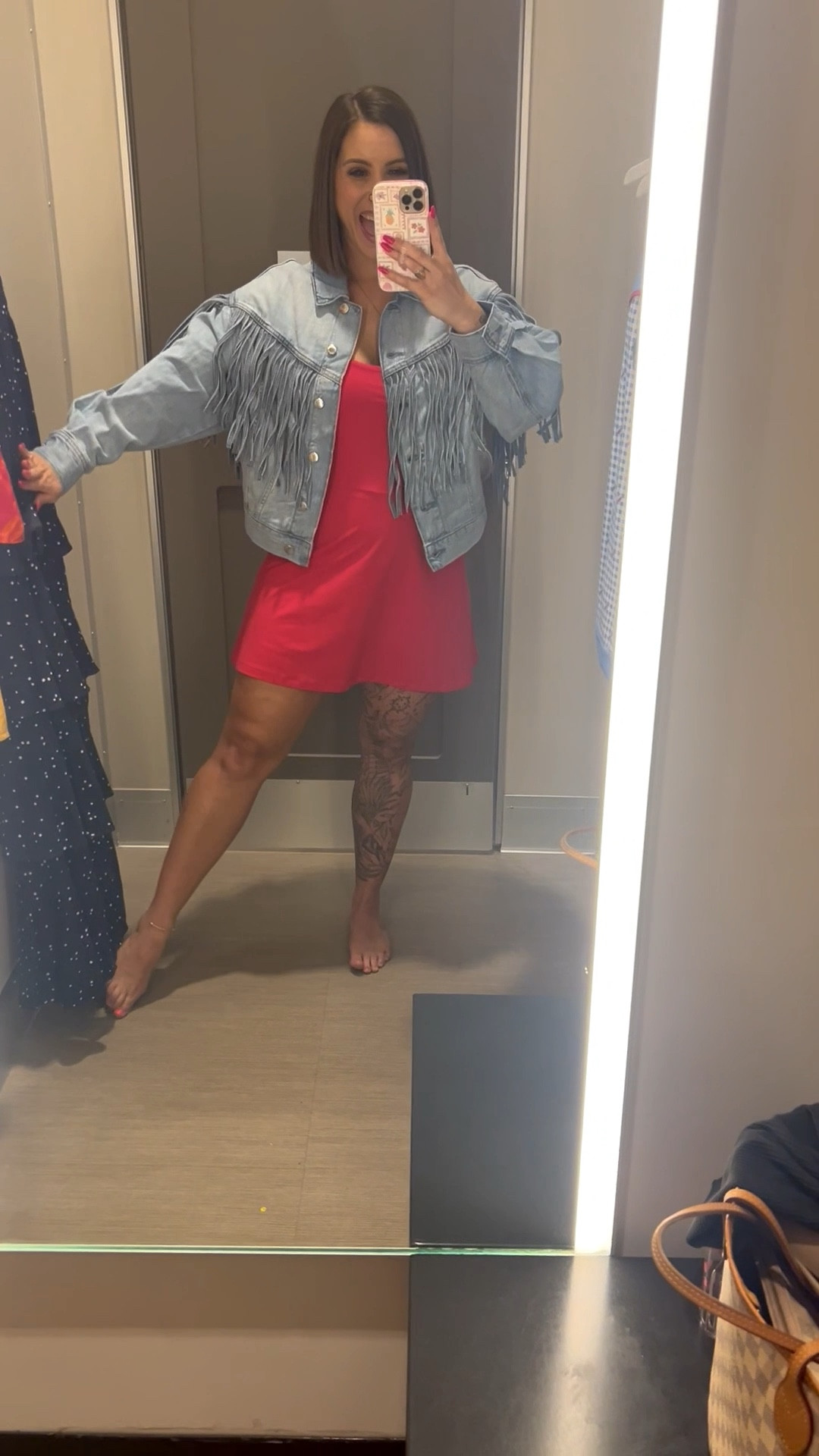 Is this not the perfect jacket to wear to a country concert?! It is a little pricey but good quality and comfortable. Also lightweight. I’m wearing a small  

#LTKSeasonal #LTKFestival #LTKootd