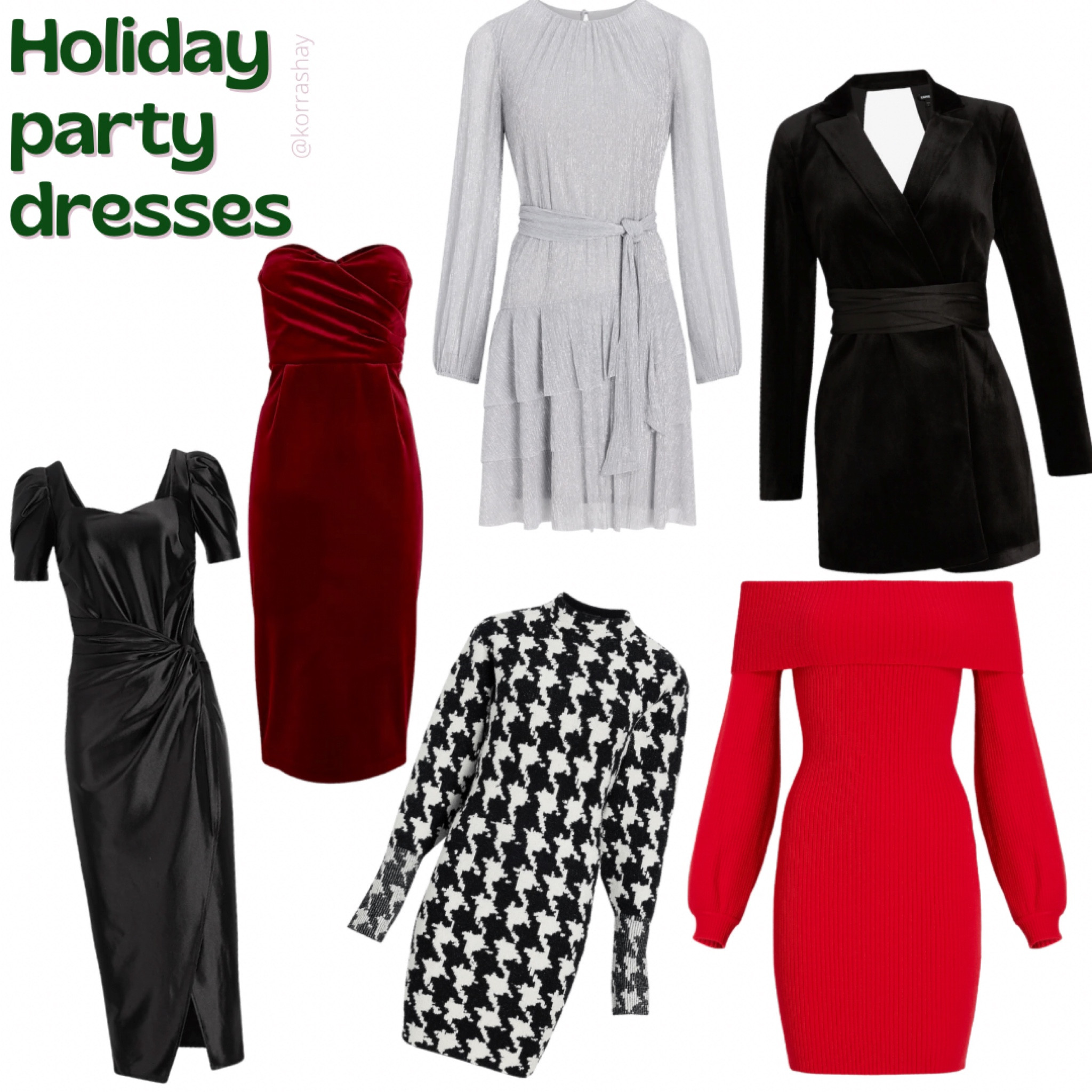 Holiday party dresses!

🏷️ 
Black bow slit dress, black holiday party dresses, red Christmas dress, houndstooth holiday dress, velvet holiday dress

#LTKHoliday #LTKSeasonal #LTKfit