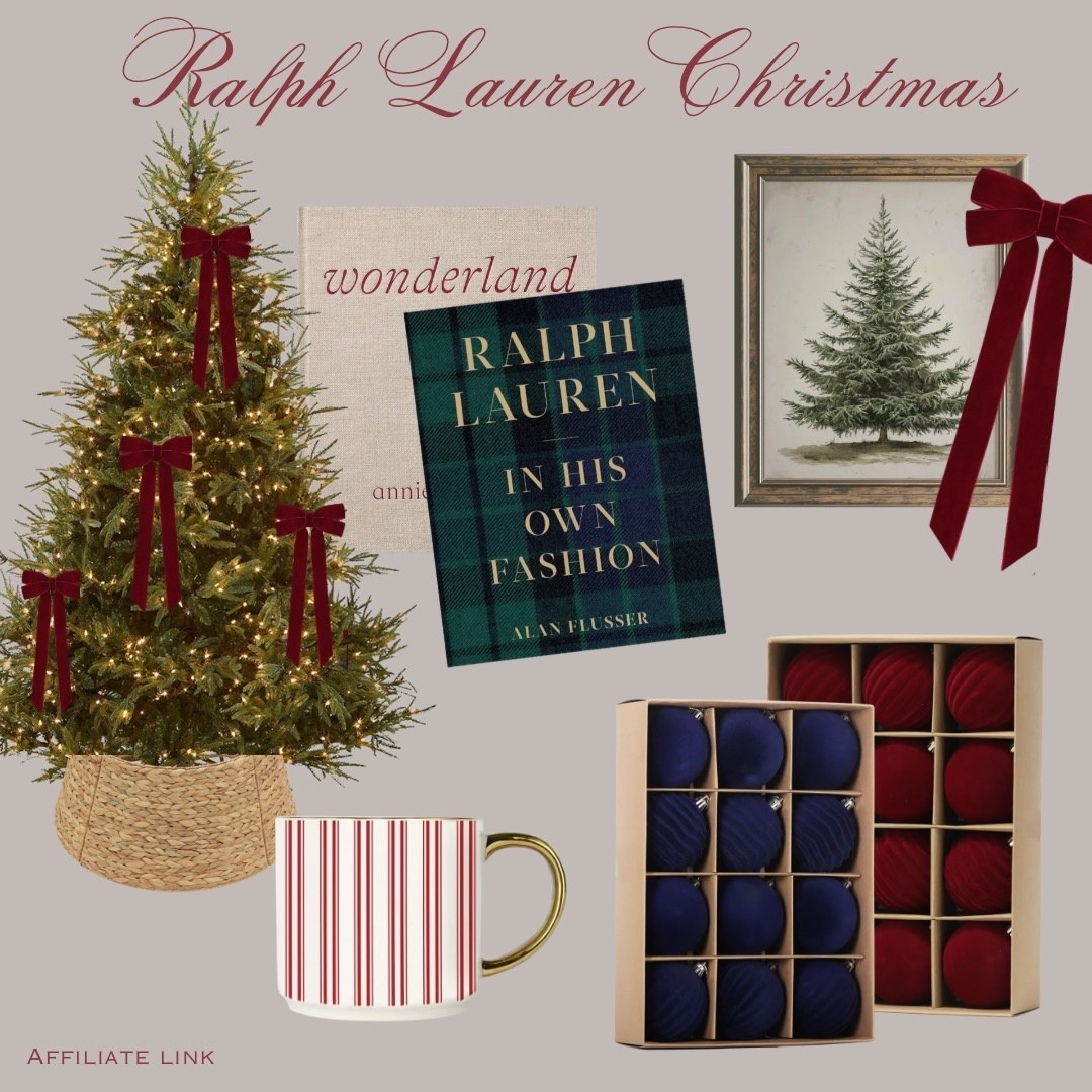 Ralph Lauren Christmas ❤️✨



Christmas tree, twinkle tree, velvet bows, Christmas tree decorations, tree ornaments, Christmas artwork, Christmas coffee mug, Christmas coffee table books, holiday decor 


#amazon #amazonfinds #blackfridaydeals 

#LTKHome #LTKHoliday #LTKCyberWeek