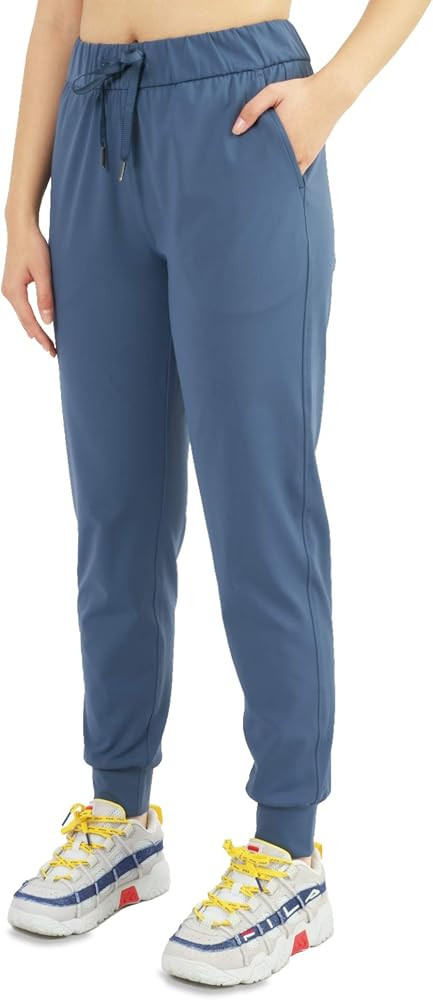 AJISAI Women's Joggers Pants Drawstring Running Sweatpants with Pockets Lounge Wear | Amazon (US)