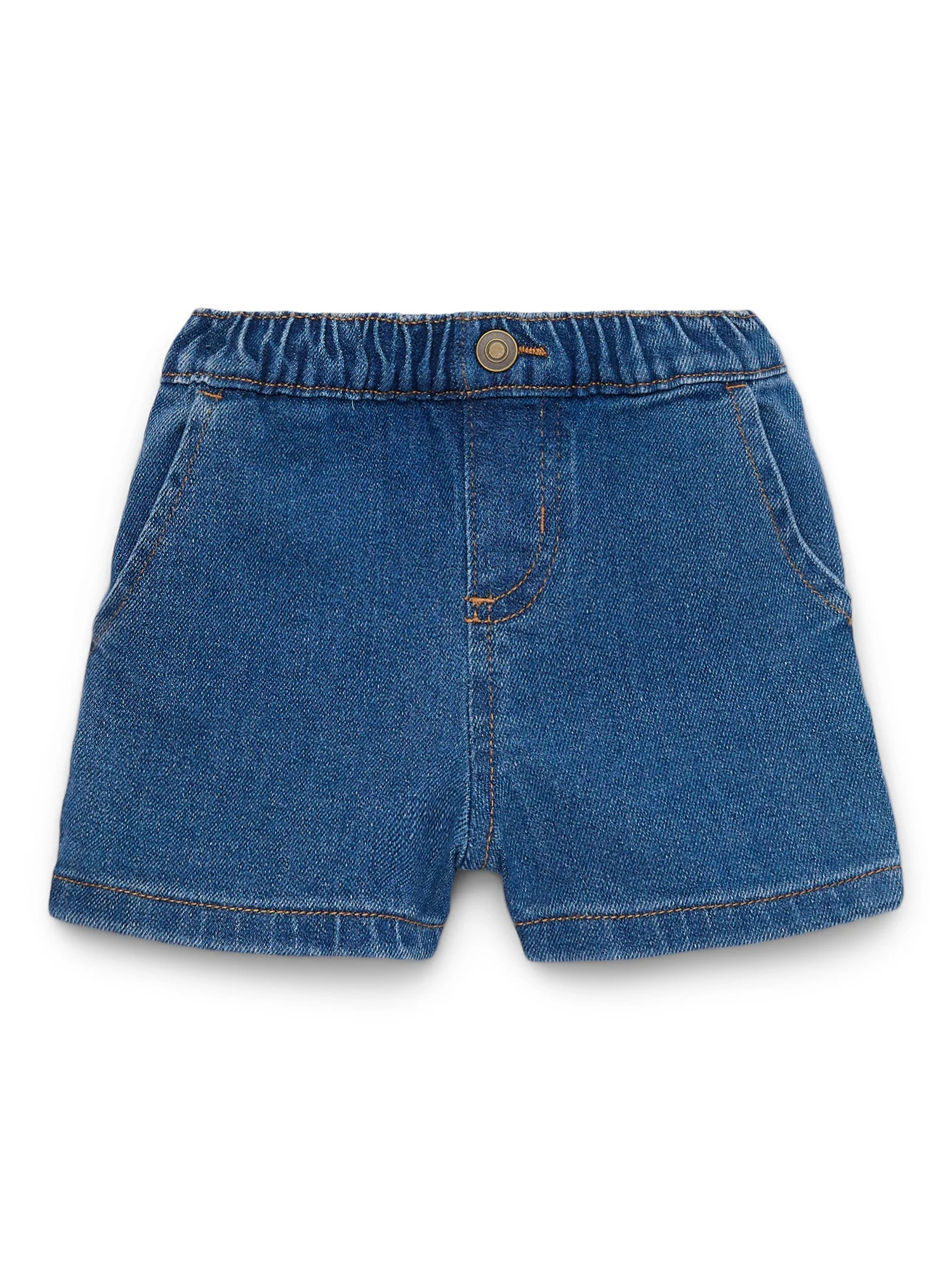 Garanimals Baby Denim Shorts, Sizes 0-24 Months - Walmart.com | Walmart (US)
