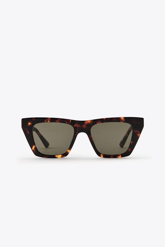 TORTOISESHELL CAT EYE SUNGLASSES | Zara US