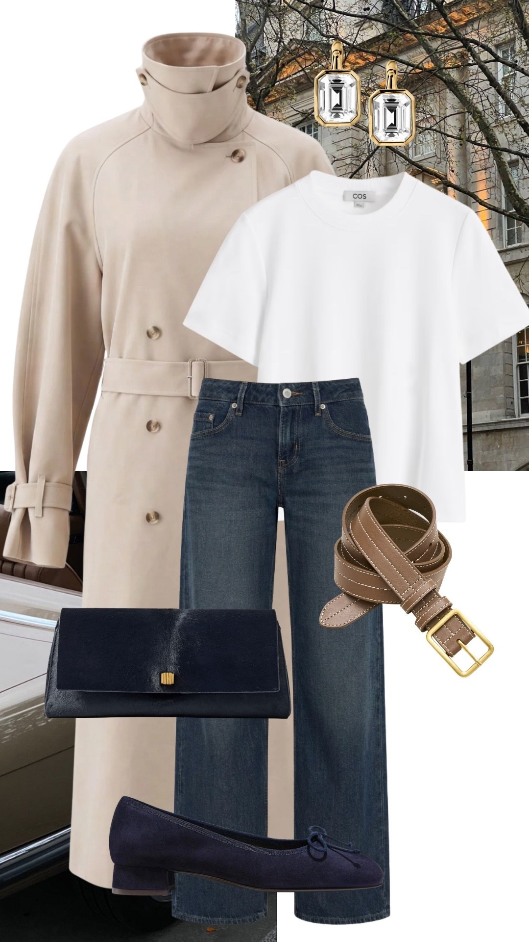 Trench coat, fall denim, fall shoes, fall outfit

#LTKootd #LTKSeasonal