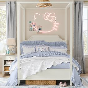 Auburn Canopy Bed | Pottery Barn Teen
