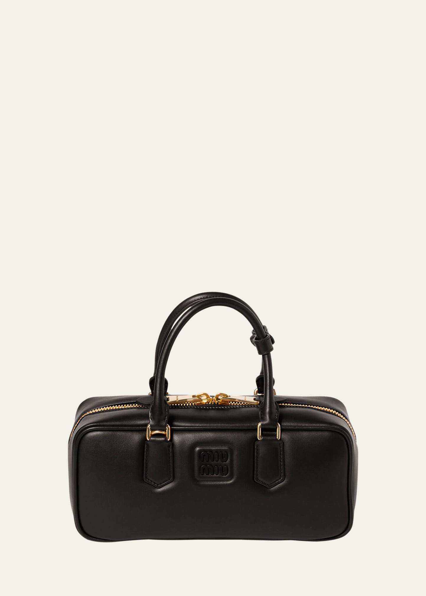 Miu Miu Arcadie Calf Leather Top-Handle Bag | Bergdorf Goodman