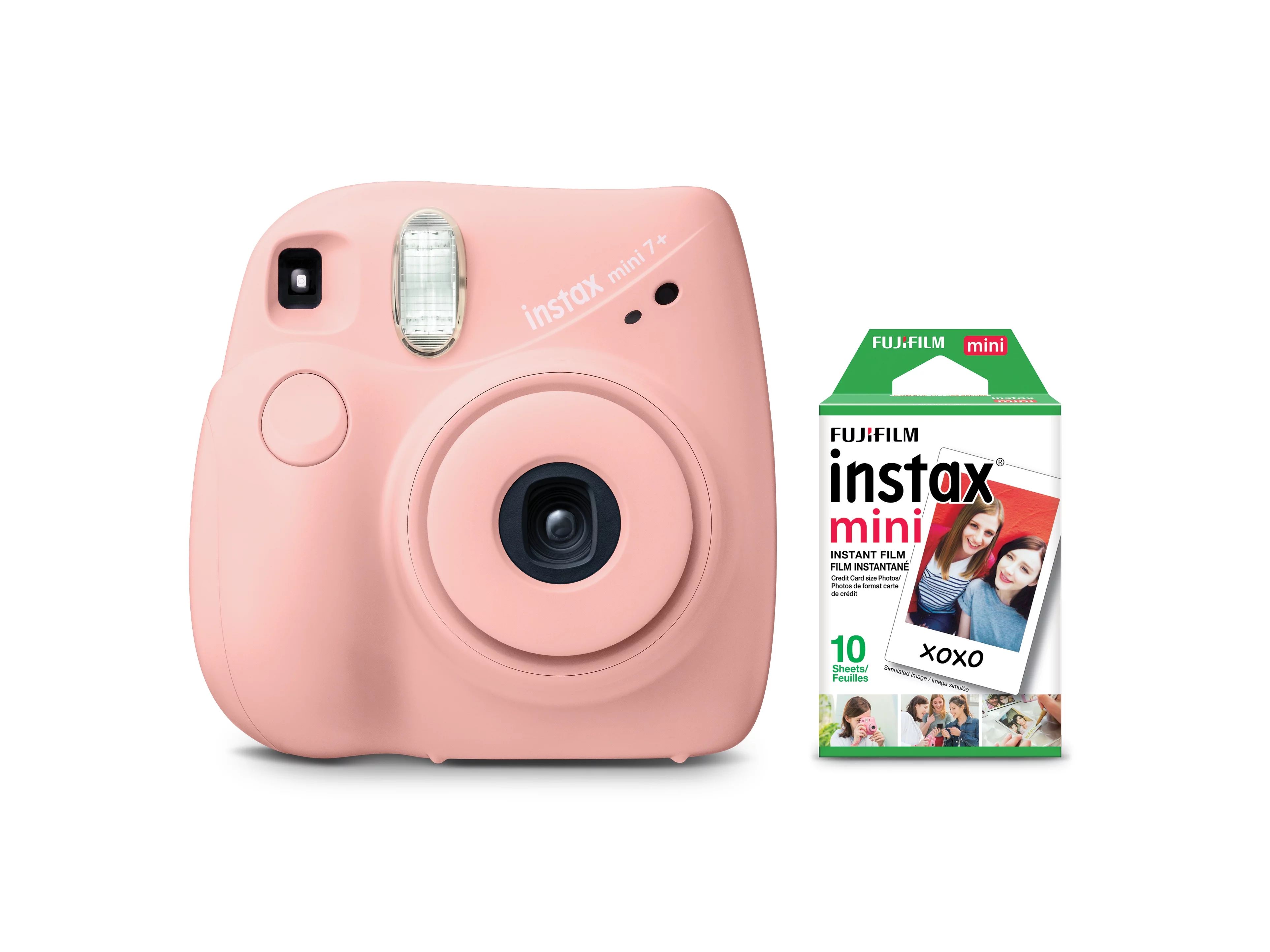 Fujifilm Instax Mini 7+ Camera - Light Pink - Walmart.com | Walmart (US)