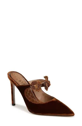 Sam Edelman Amelie Pointed Toe Mule in Spiced Camel at Nordstrom Rack, Size 8.5 | Nordstrom Rack