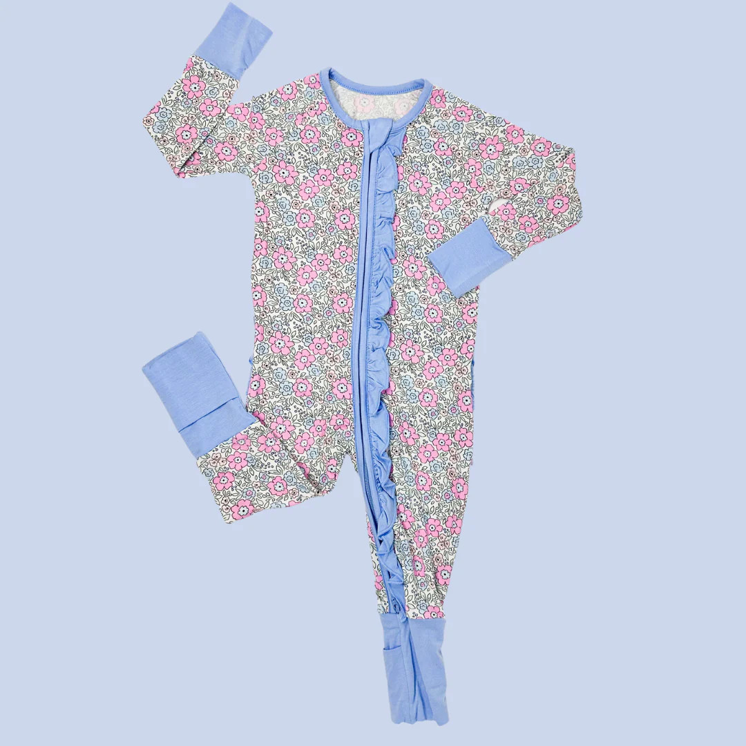 Piper Premium Ruffle Romper (FINAL SALE) | Poppy Kids Co
