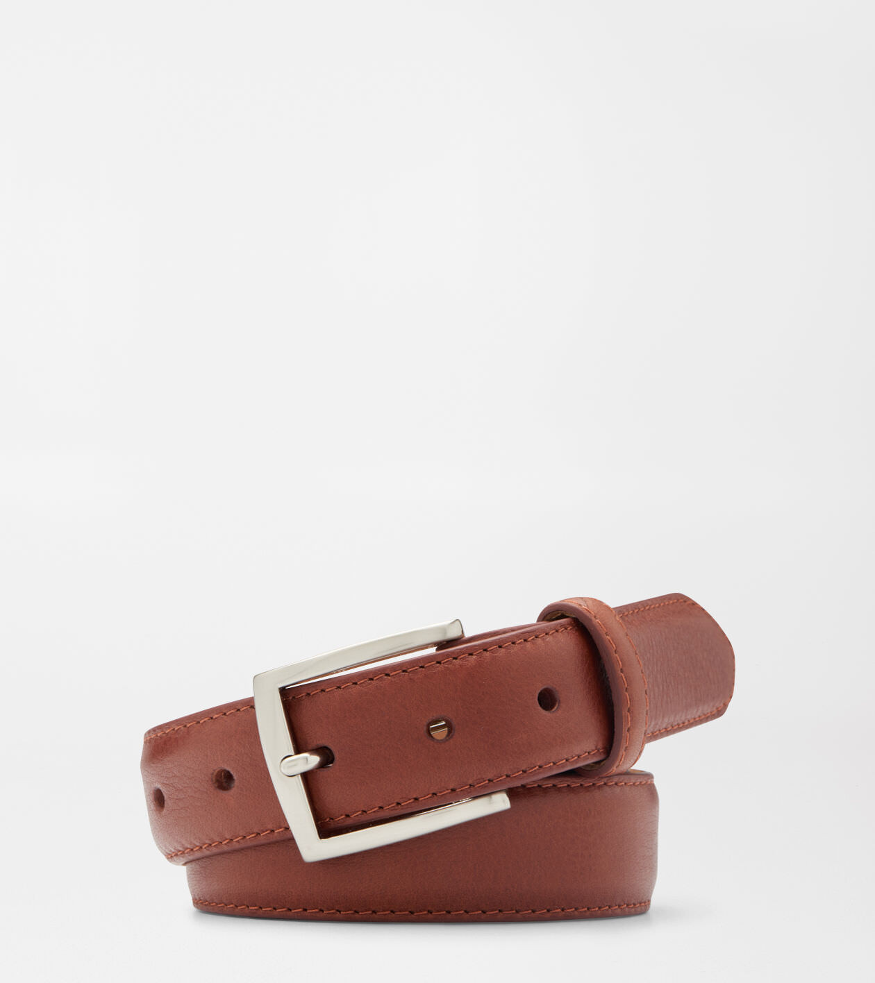 Excursionist Milled Leather Belt | Peter Millar
