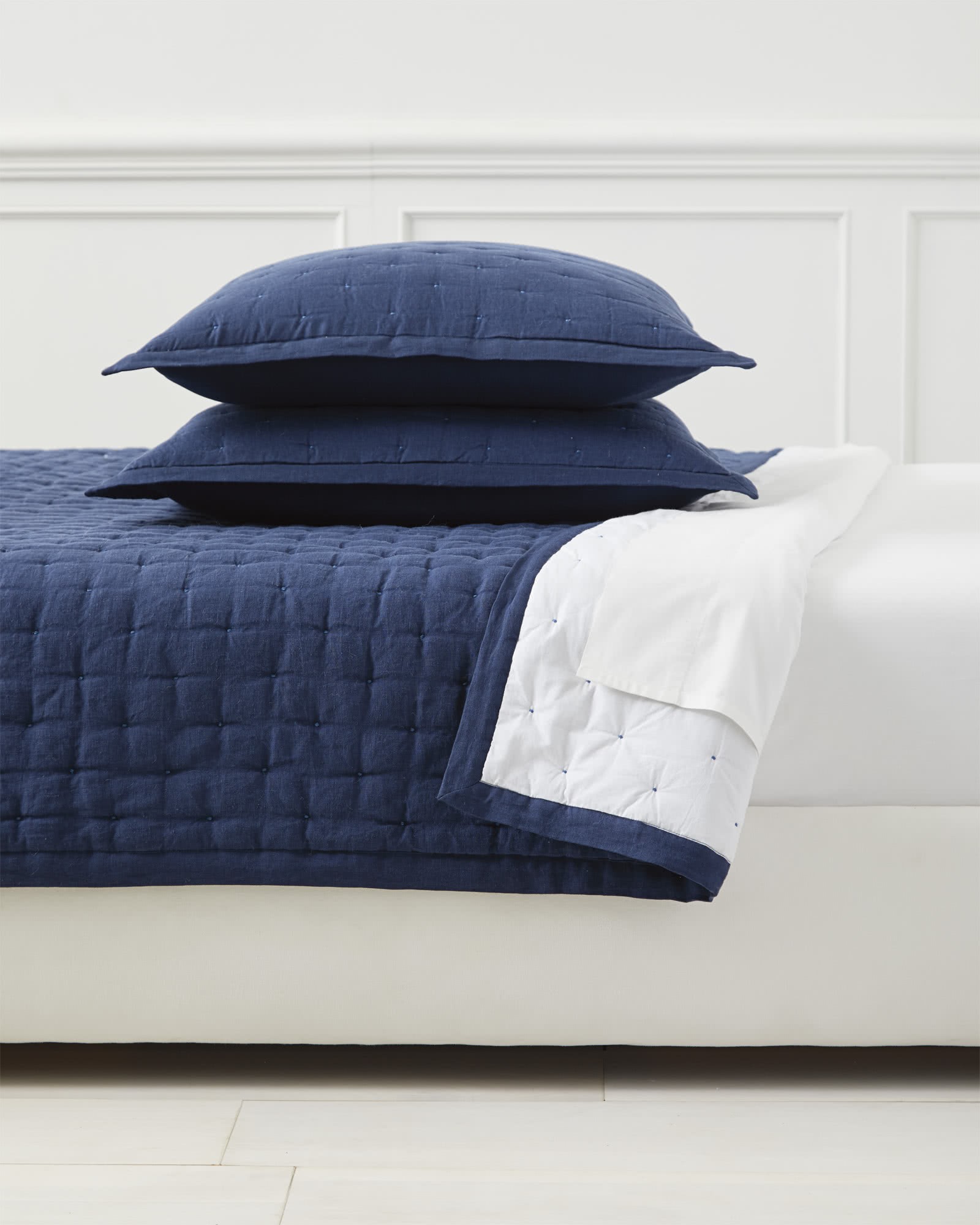 Sutter Linen Quilt | Serena and Lily