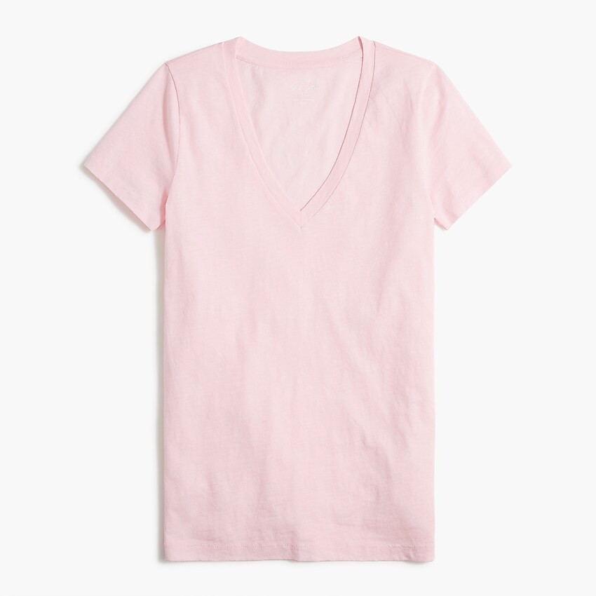 Vintage slub cotton V-neck tee | J.Crew Factory