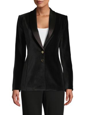 Shawl-Collar Long-Sleeve Blazer | Saks Fifth Avenue OFF 5TH