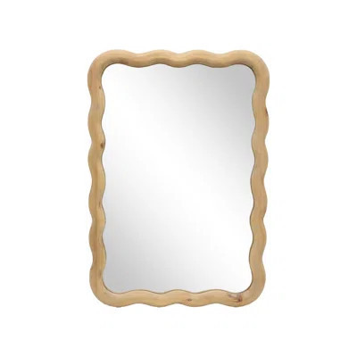 18.8" x 27.2" Boho Wavy Mirror | Wayfair Professional