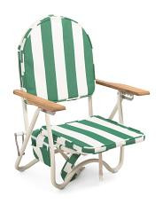 26x35 Pam  5-position Backpack Beach Chair With Back Zip Pocket | TJ Maxx