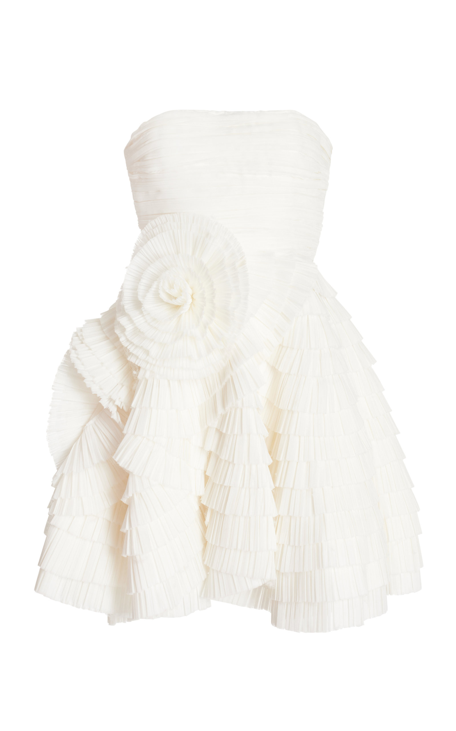 Expressive Pleated Mini Dress | Moda Operandi (Global)