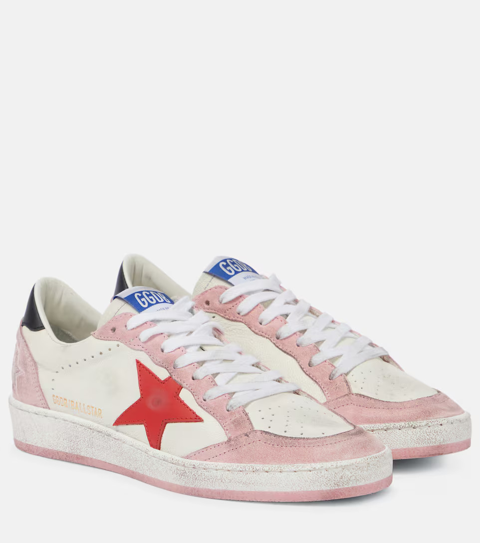 Superstar suede and leather sneakers | Mytheresa (US/CA)