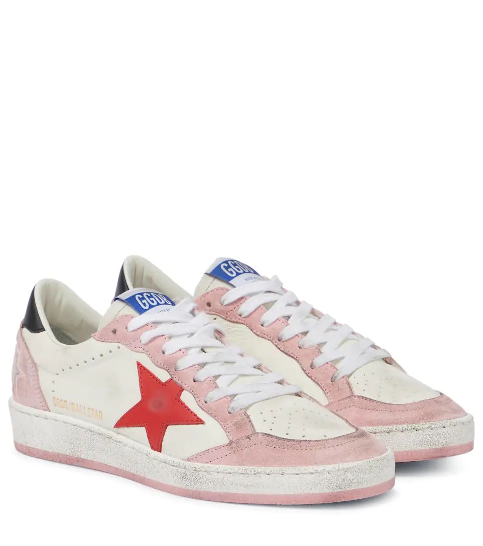 Superstar suede and leather sneakers | Mytheresa (US/CA)