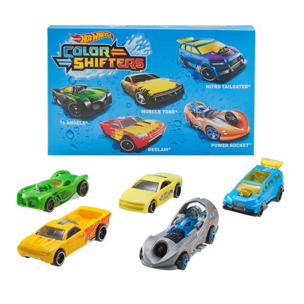 Hot Wheels Color Shifters 5-Pack (Styles May Vary) | Walmart (US)