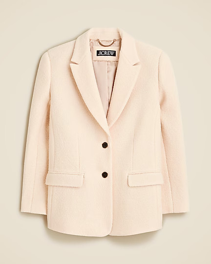 Oversized blazer-jacket in boiled wool | J. Crew US