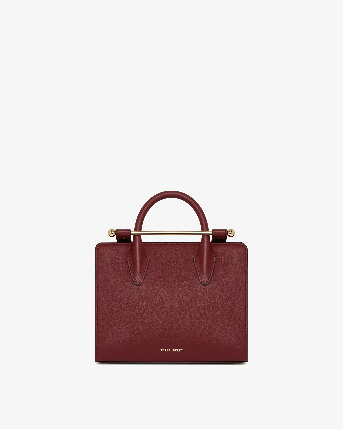 The Strathberry Mini Tote - Burgundy | Strathberry