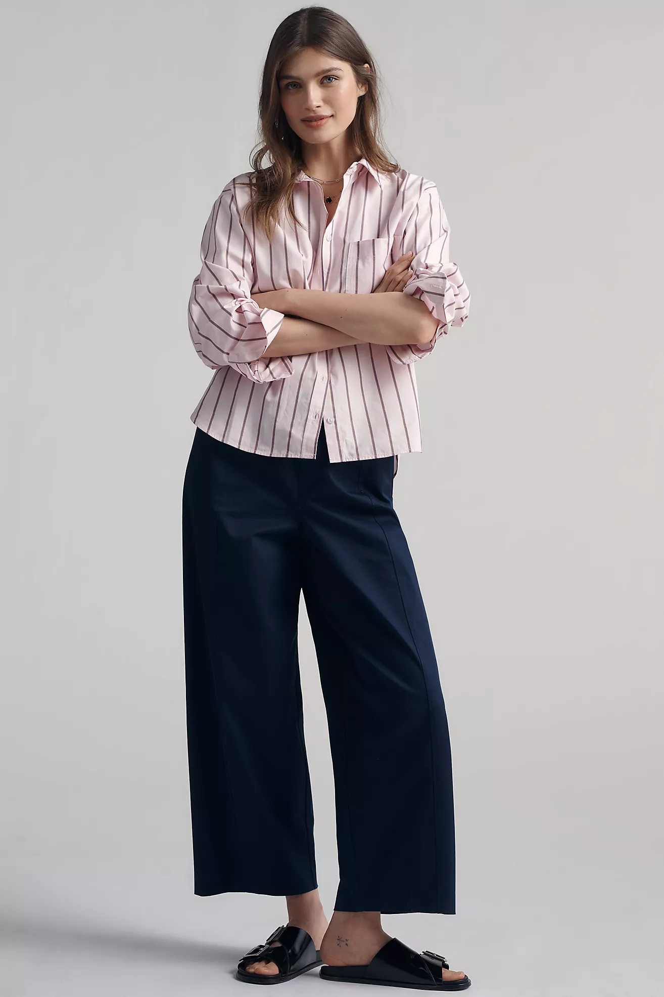 The Shrunken Bennet Buttondown Shirt by Maeve | Anthropologie (UK)