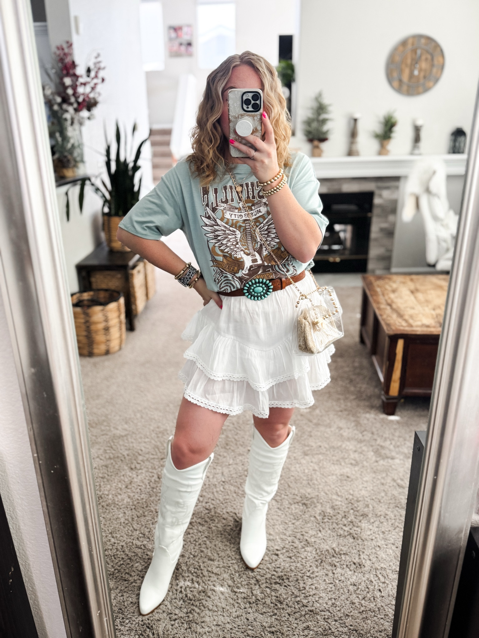 Country concert outfit from amazon 






Nashville outfits, western outfit, festival outfit, western boots, western boho outfit, amazon outfits 2026, concert outfit ideas, summer outfit amazon, Amazon outfit ideas, summer concert outfit, summer festival, rodeo outfit

#LTKSaleAlert #LTKFestival #LTKPetite
