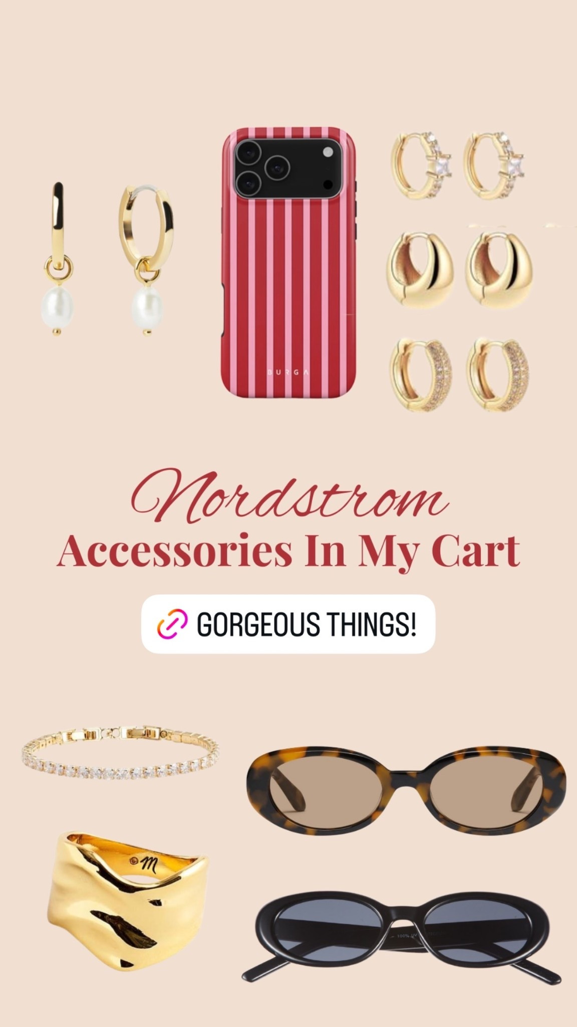 Nordstrom accessories I’m loving 🥰 A few of the pieces are on sale too!