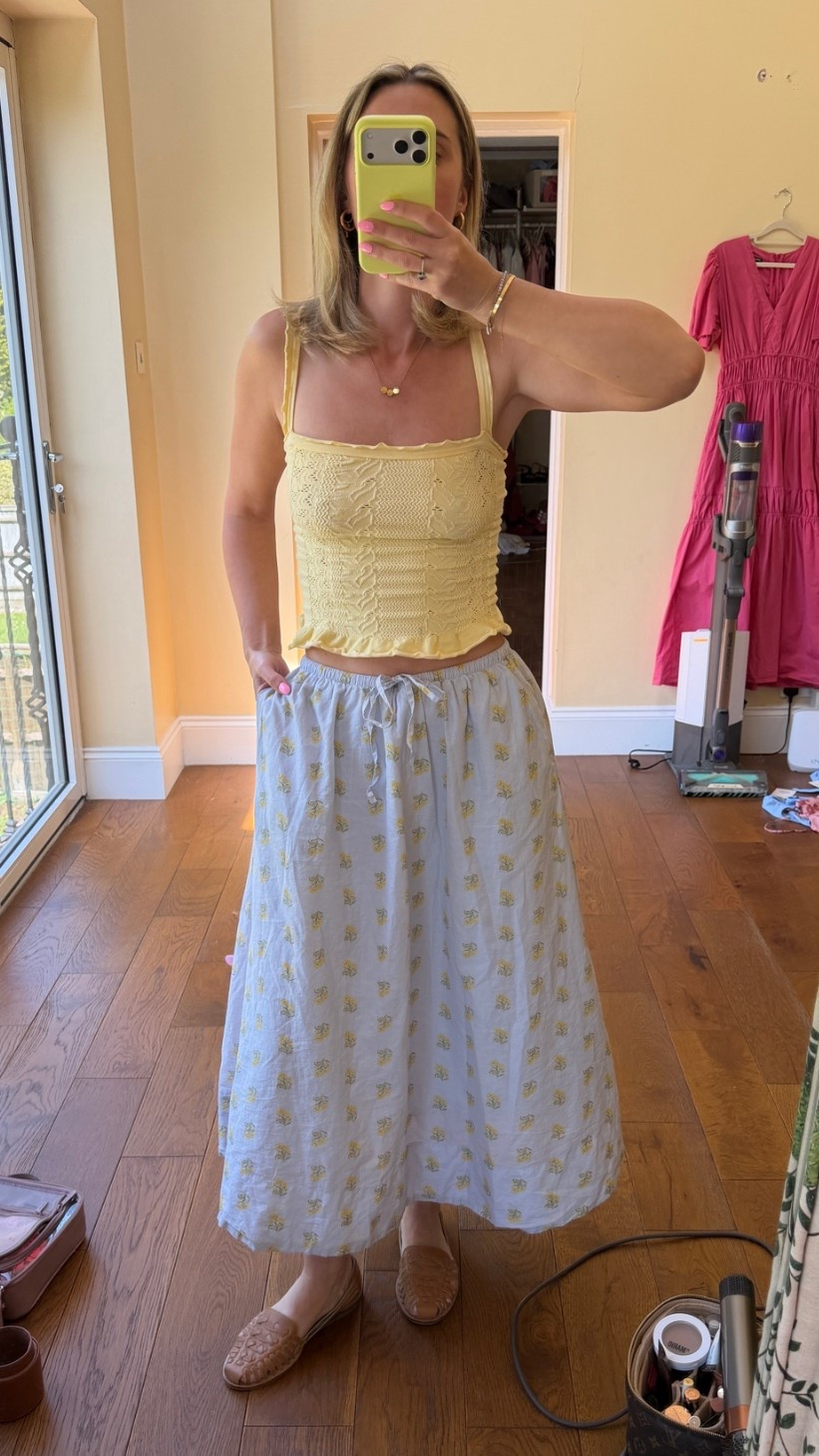 Summer is here!!  Yellow top and maxi skirt.

#LTKspring #LTKsummer #LTKuk