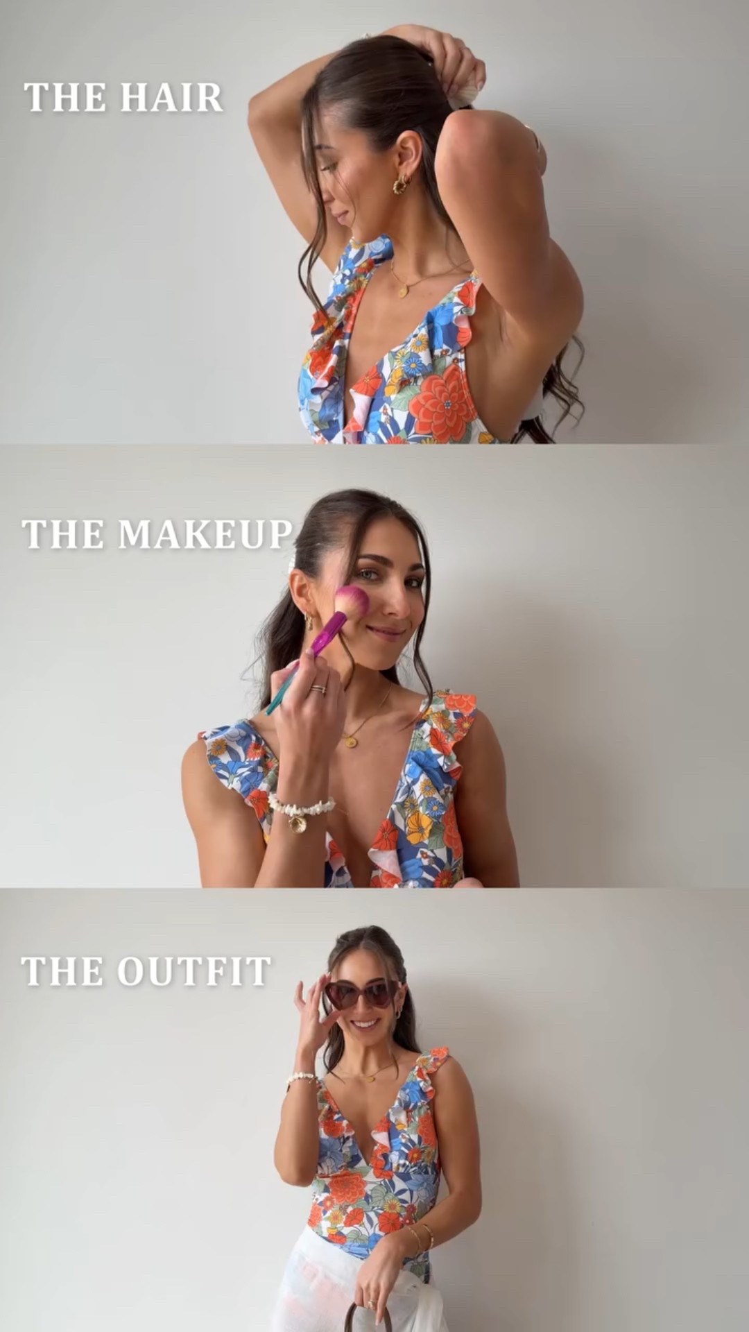 This floral one piece swimsuit is great for your next vacation🌴 great coverage and you can’t go wrong with a wrap skirt coverup! I’m wearing a small in both 

#LTKTravel #LTKSeasonal #LTKSwim