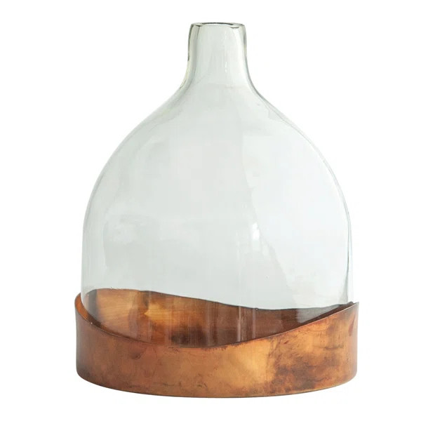 Peterman Glass Cloche Table Vase | Wayfair North America
