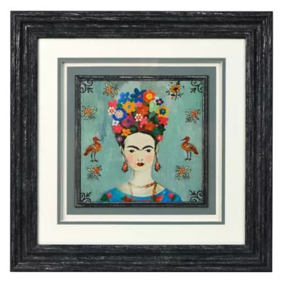 Frida 14-Inch Square Framed Wall Art | Bed Bath & Beyond