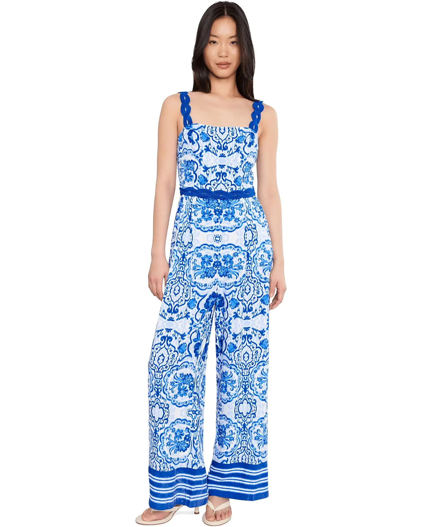 Women's Adrianna Papell Printed Jumpsuit | Zappos