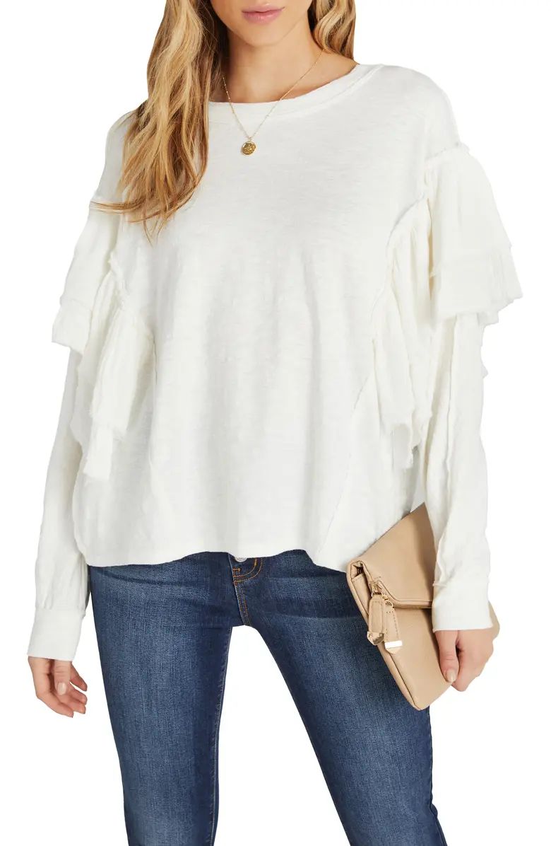 Ruffle Long Sleeve Knit TopVICI COLLECTION | Nordstrom