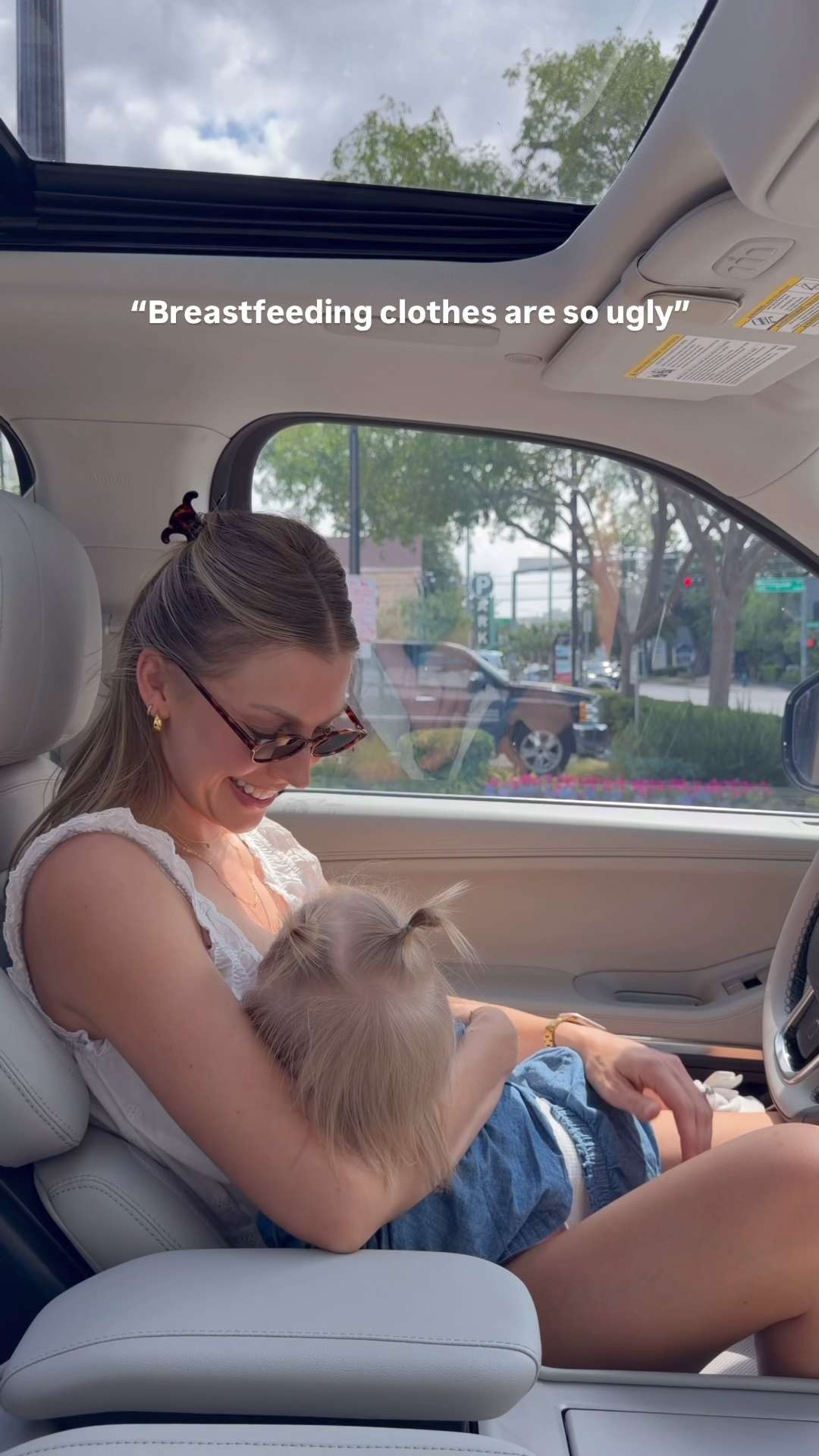 Nursing friendly outfit inspo!  

 