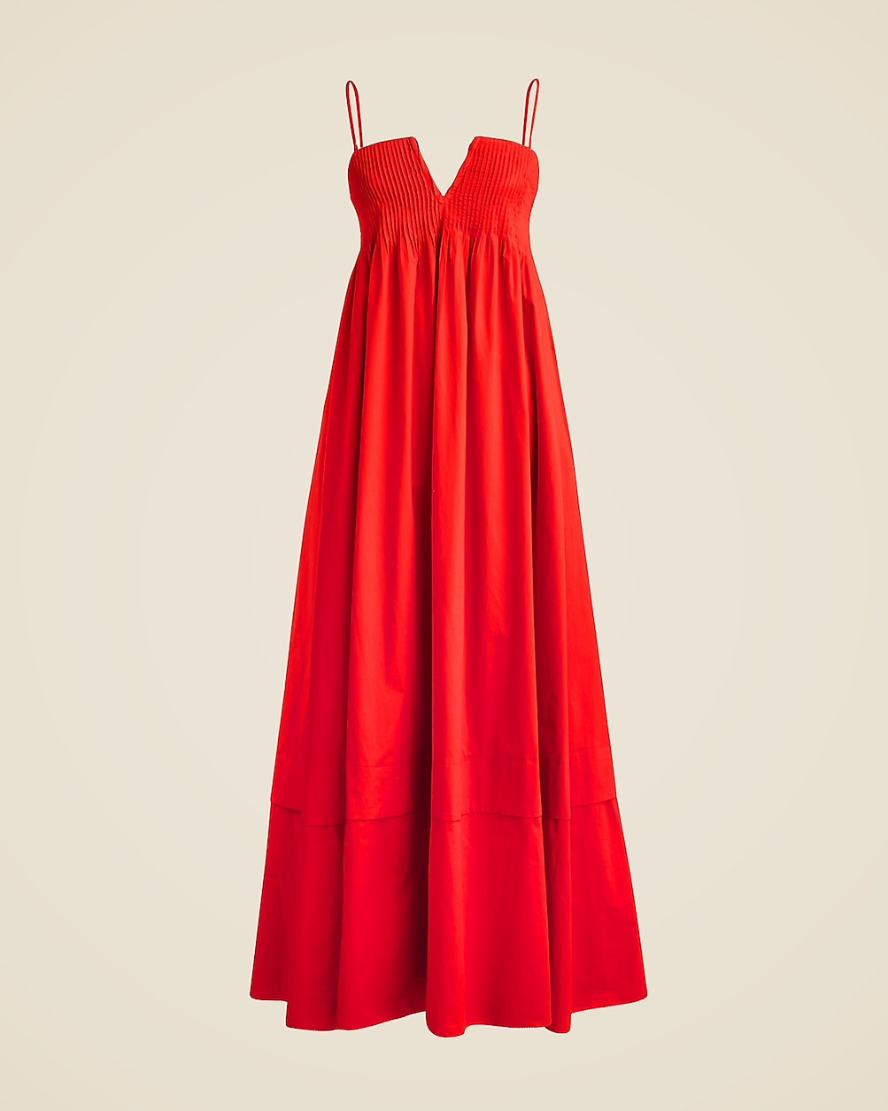 Collection strapless notched maxi dress | J. Crew US