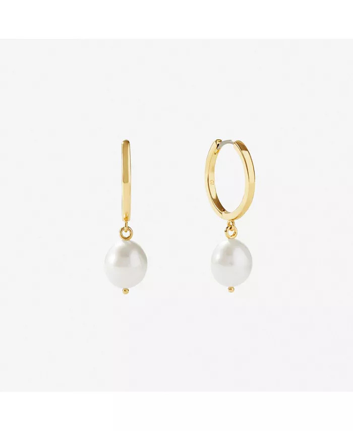 Ana Luisa Pearl Hoops - Medium Frida - Macy's | Macy's