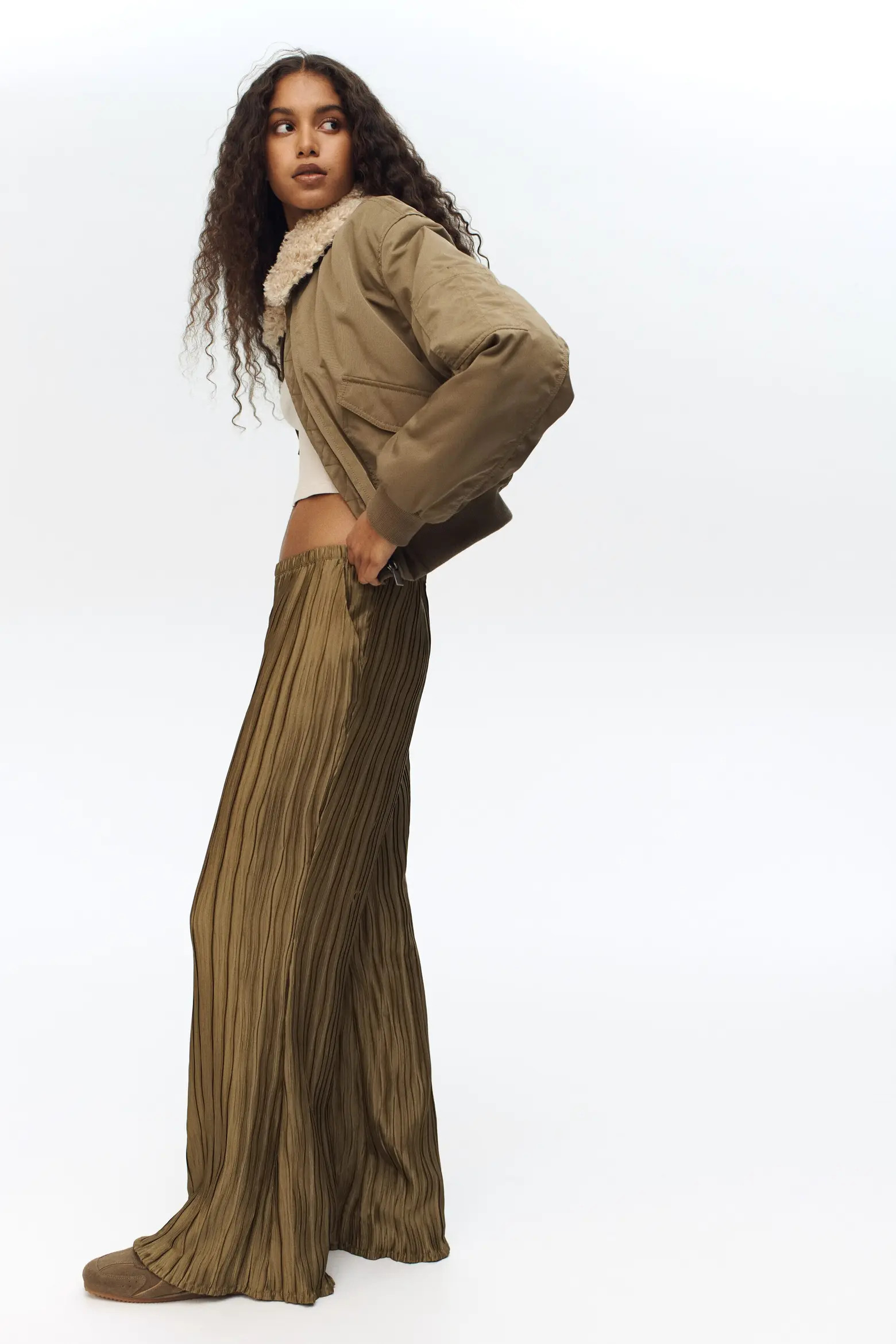Crinkled Trousers (Women) | Nordstrom | Nordstrom
