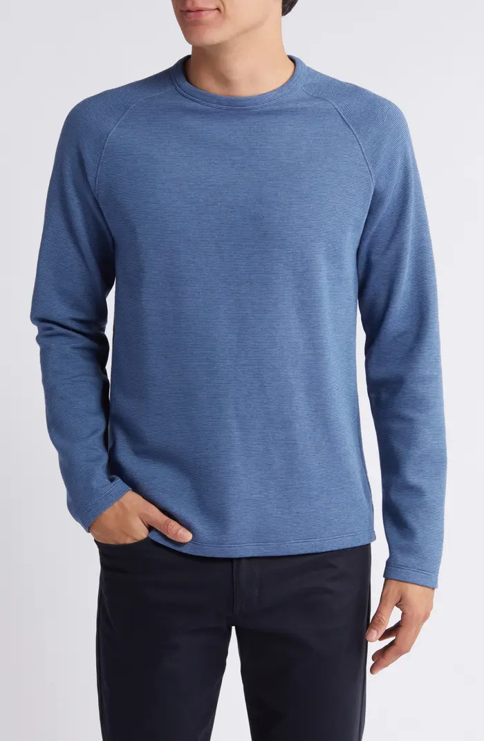 Vince Microstripe Long Sleeve T-Shirt | Nordstrom | Nordstrom
