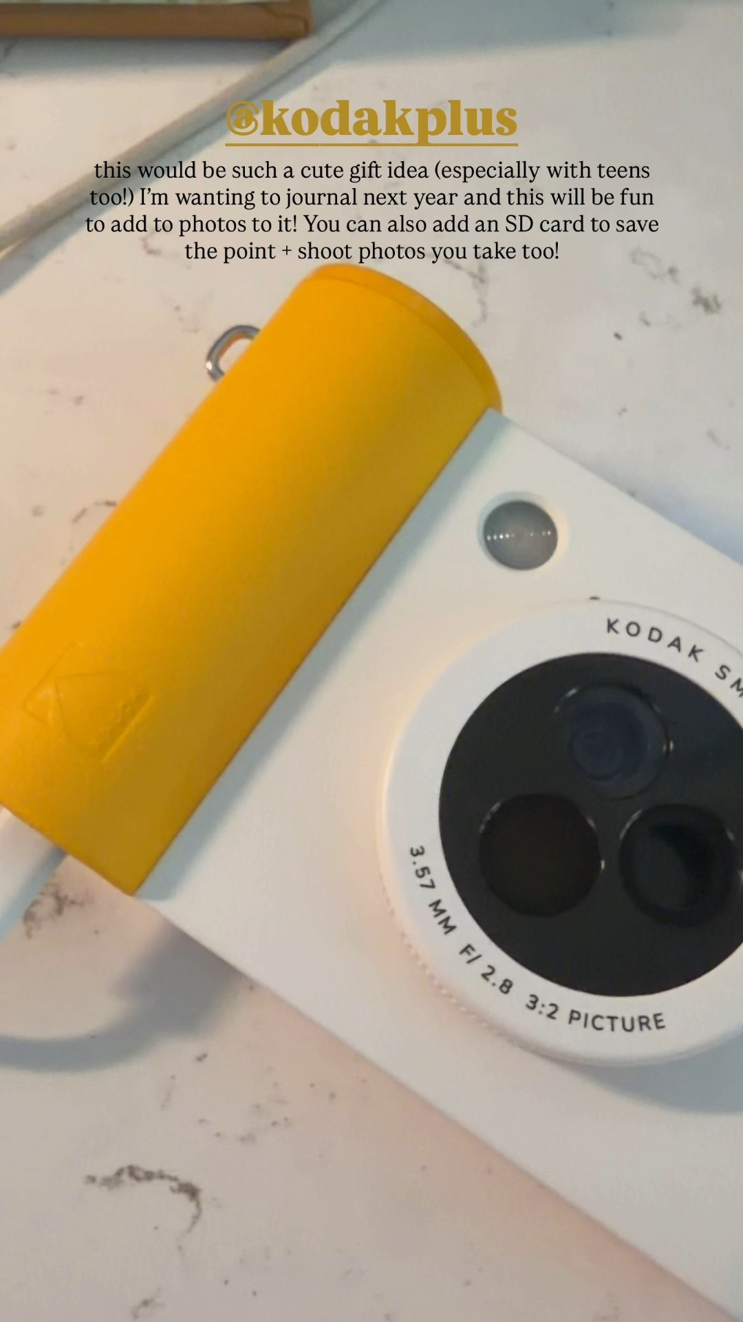 gift for older kids/teens: this is a point + shoot digital camera and prints photos for your phone! Would be a great gift for teens or someone who’s junk journaling/scrap booking!

#LTKGiftGuide #LTKFindsUnder100