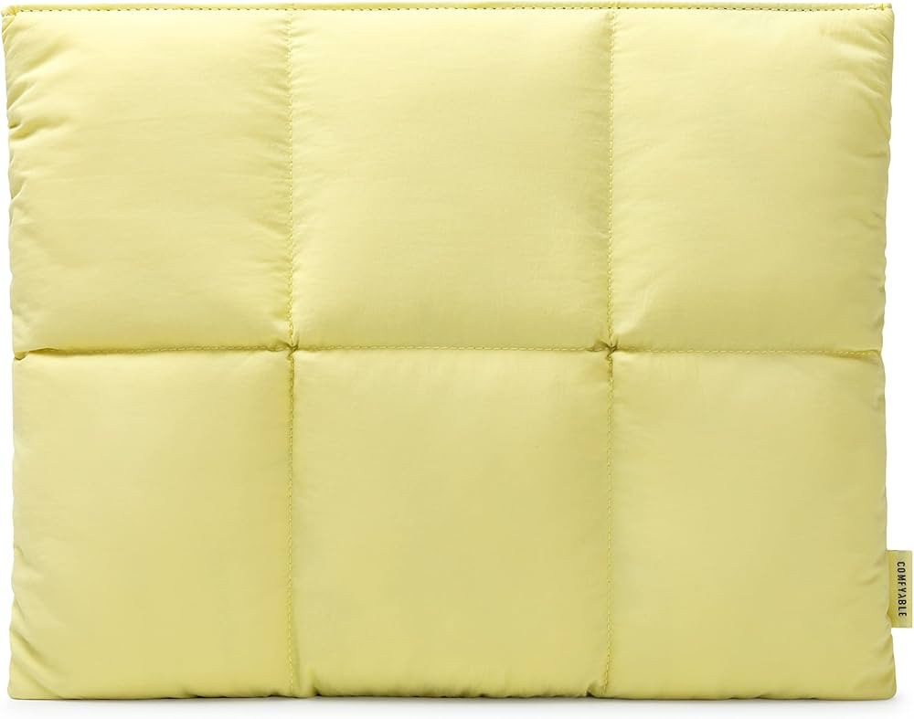 Comfyable Puffy Laptop Sleeve 13 Inch 14 Inch, Quilted Puffer Laptop Carrying Case, Pillow Case C... | Amazon (US)