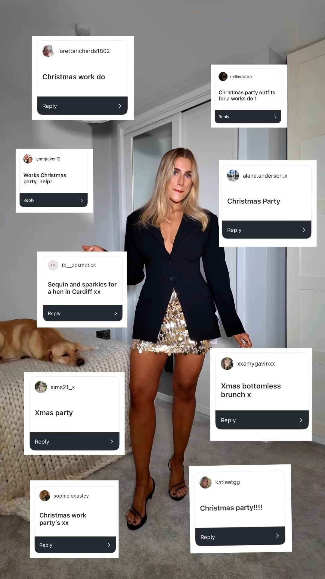 Work Christmas party options! Or Christmas party with the girls!!! 🪩 💃🏼 


Partywear, Christmas party, work party, sequins, Christmas night out 

#LTKwinter #LTKuk #LTKpartywear