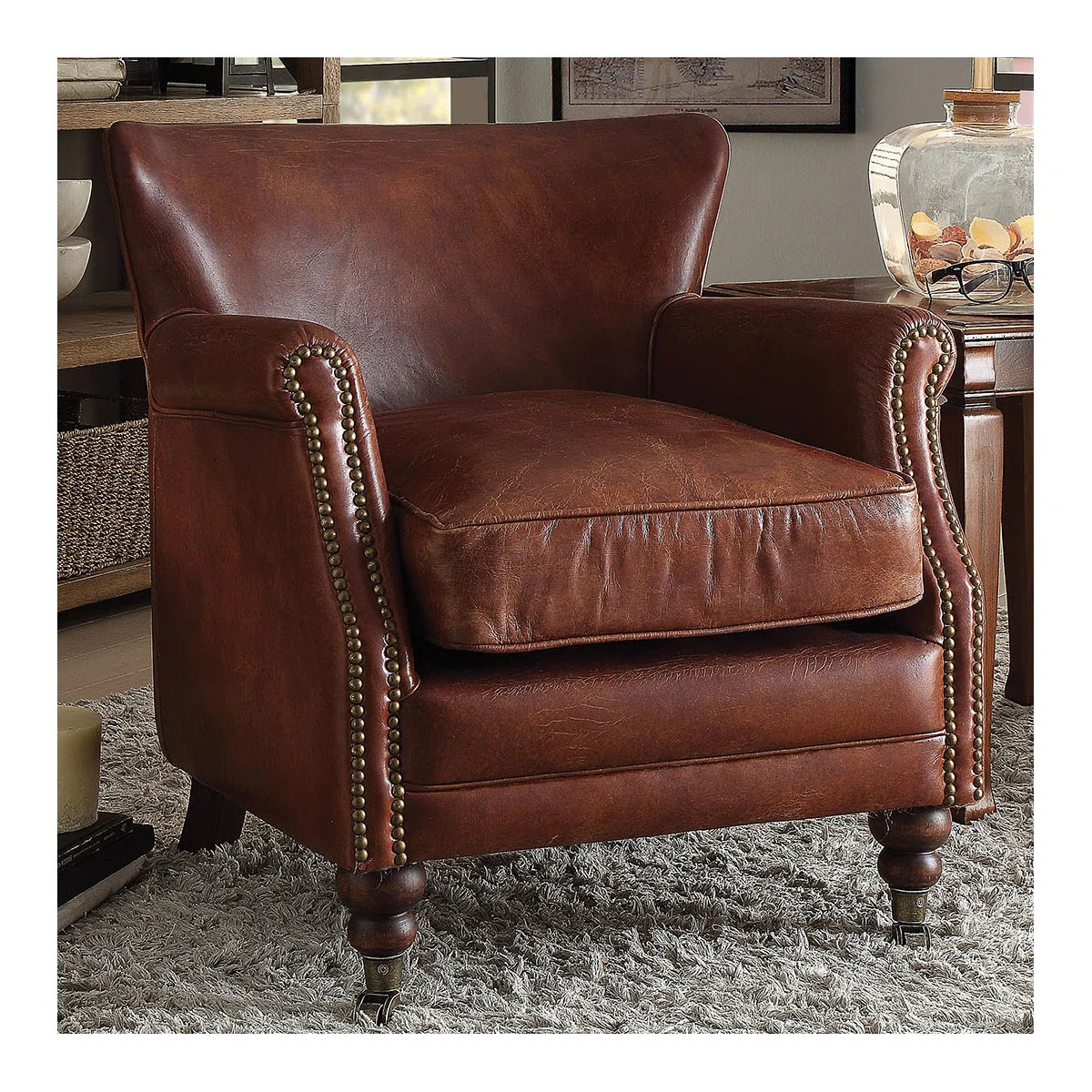 Leeds Upholstered Armchair | Wayfair North America