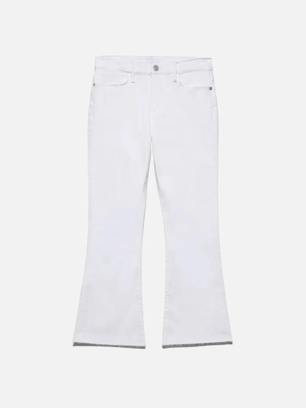 Le Easy Flare  in  Blanc | Frame Denim