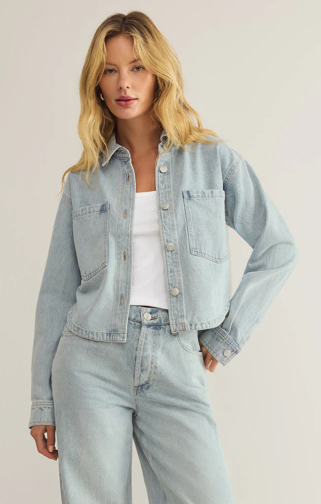 All Day Cropped Denim Jacket | Z Supply