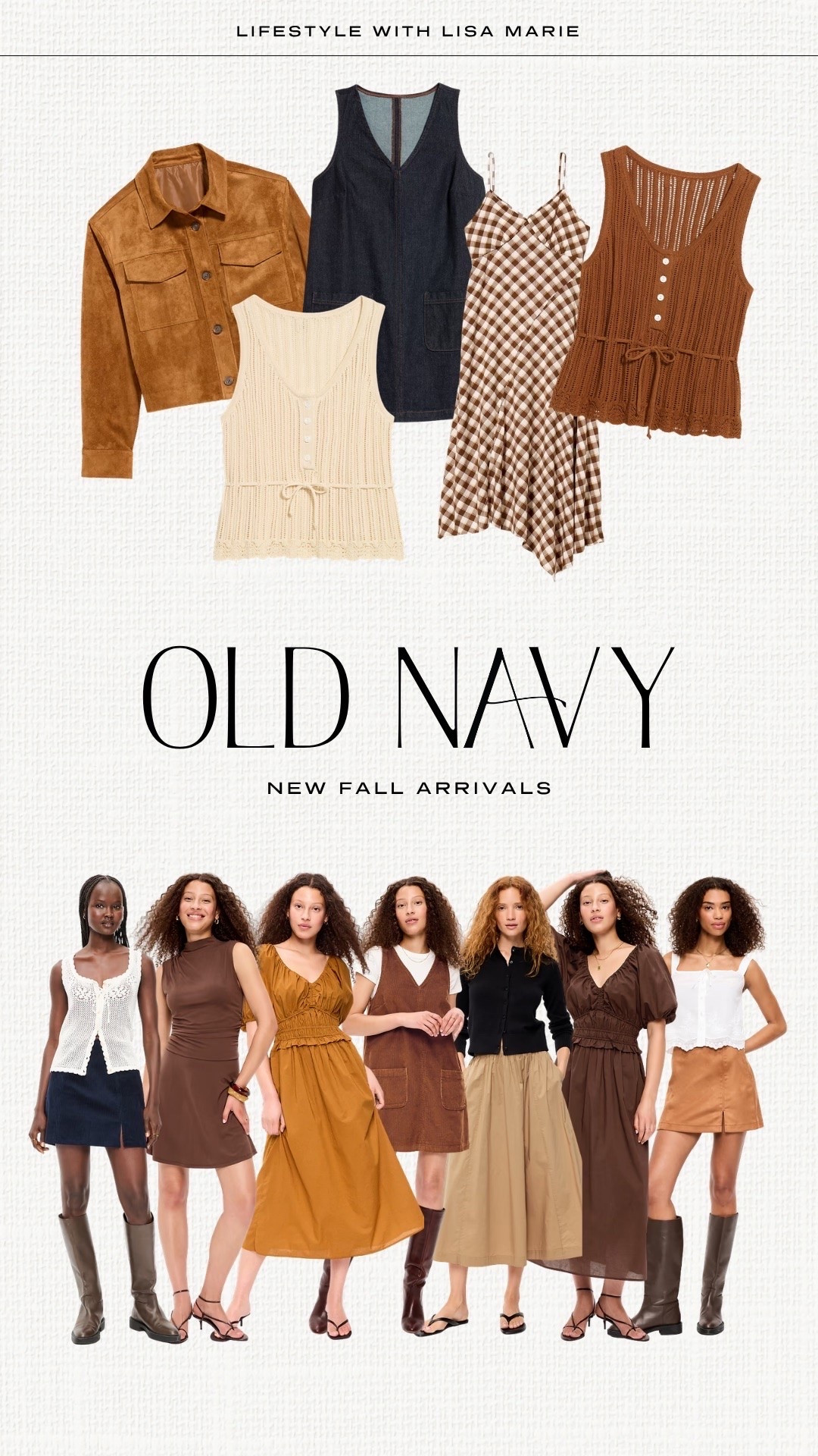 Old Navy new fall arrivals! Knit tops, cardigans and vests. Dresses and jumpers with pockets. Suede jackets, tops and bottoms. Denim dresses and skirts. Mini, midi and maxi skirts and dresses. Business casual outfits. Tan, brown and beige outfits for fall.

#LTKootd #LTKSeasonal #LTKPetite
